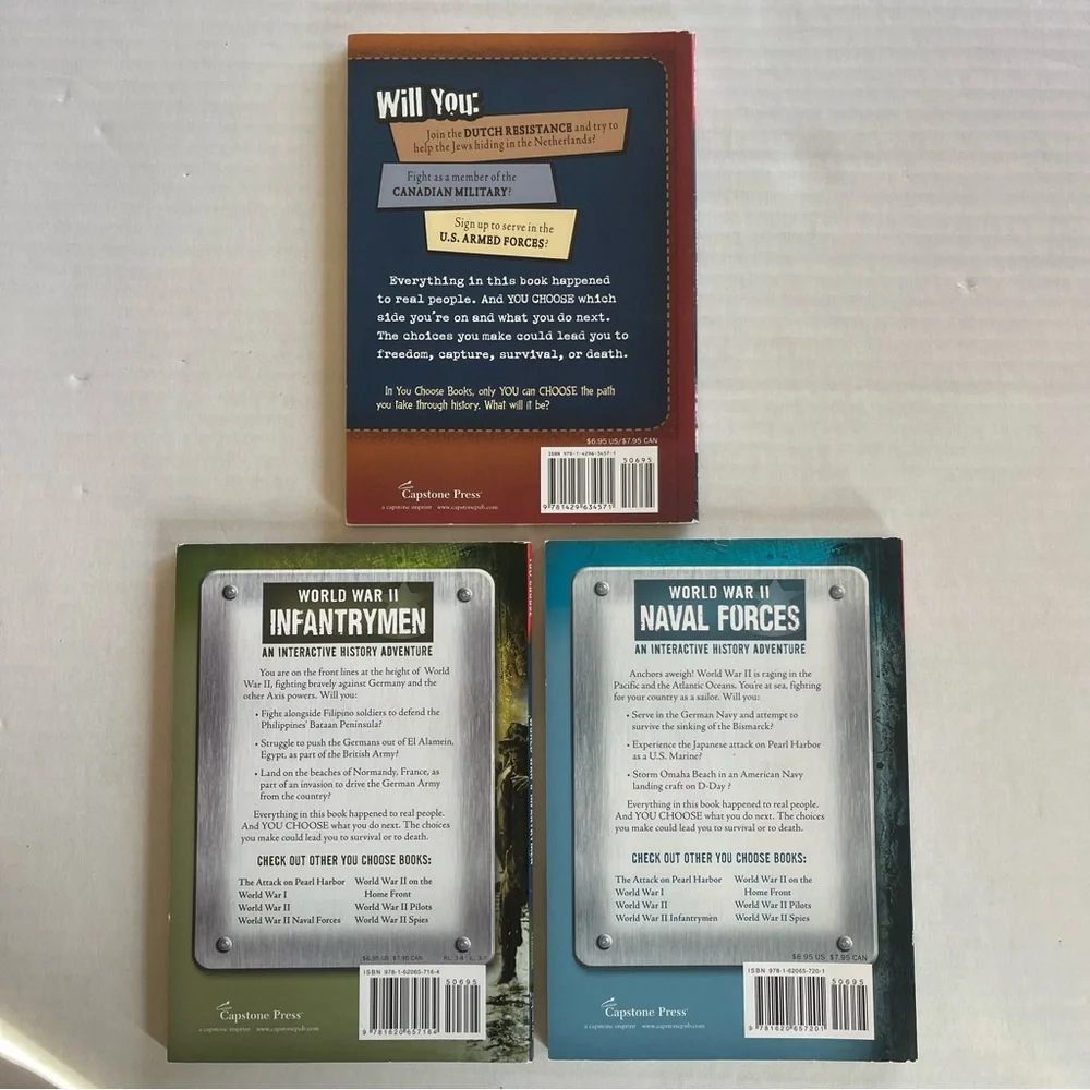 World War II Interactive History Books Set - Picture 2 of 5